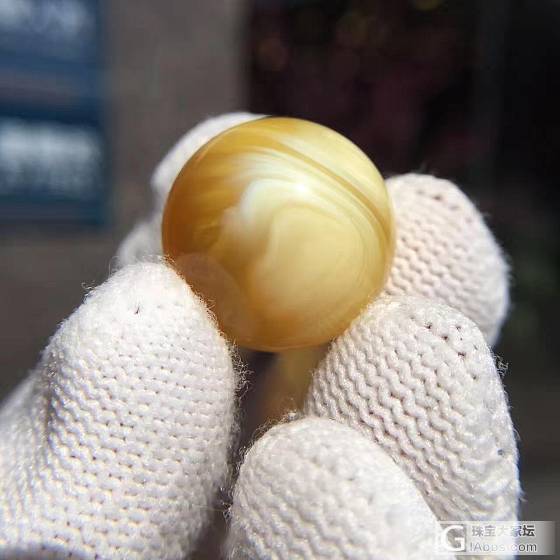 瓷白 金 荧光 妖娆 拉丝纹 能有的都有了 19_配件琥珀蜜蜡