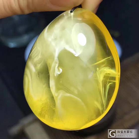 极致妖孽，赞的不得了_挂件琥珀蜜蜡