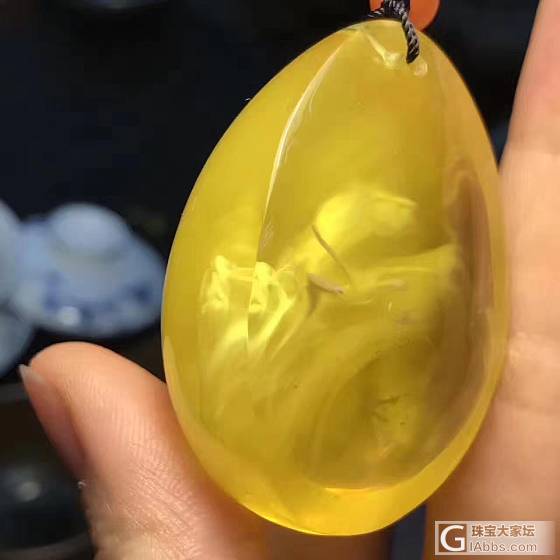 极致妖孽，赞的不得了_挂件琥珀蜜蜡