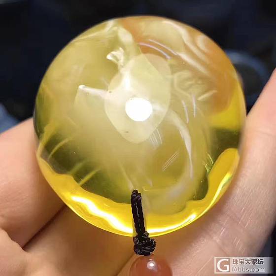 极致妖孽，赞的不得了_挂件琥珀蜜蜡