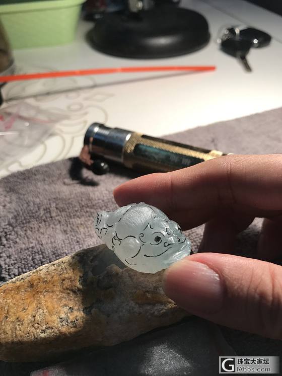 龙珠改金蝉_翡翠玉工