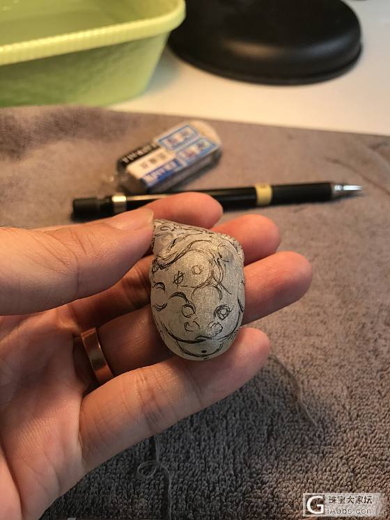 龙珠改金蝉_翡翠玉工