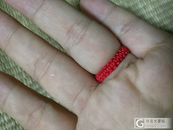 手作巅峰～久违的喜福珠_戒指编绳金