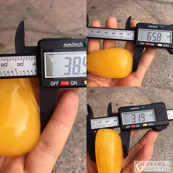 50克，纯天然原矿蜜蜡，鸡油黄水滴吊坠，满蜜满蜡，蜡结实细腻，自然光拍摄，克价合理_吊坠蜜蜡