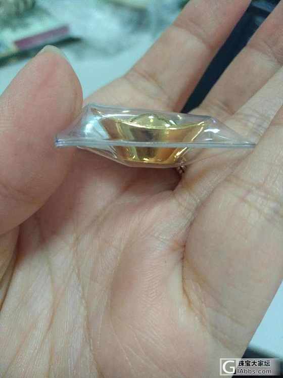 大仓都是全新_金银锭挂件金
