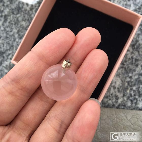 出一粉晶吊坠_粉晶