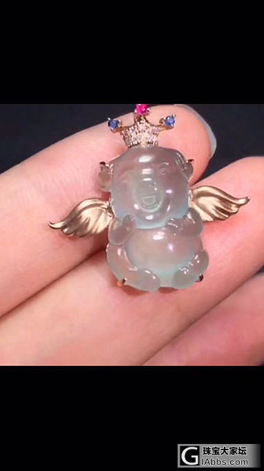 完美，刚镶嵌好的_镶嵌翡翠