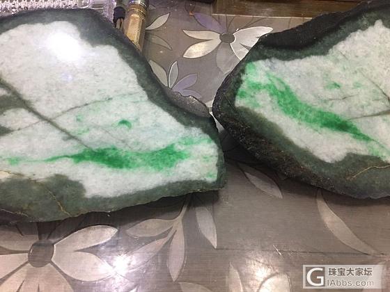 最近赌了一块蒙料赌涨了分享一下_赌石翡翠