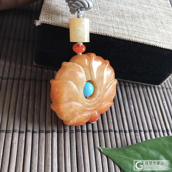 客作品，加工，红绿翡翠_挂件翡翠