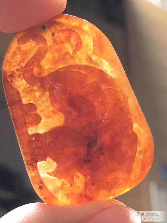 翡翠虎牌_挂饰挂件翡翠