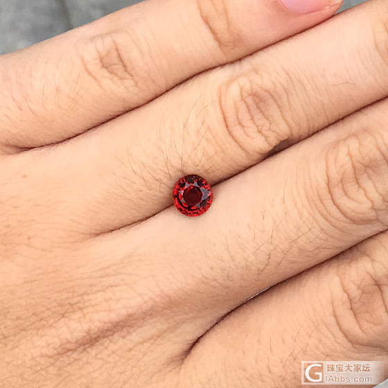 【福利】1.38ct 坦桑尼亚 甜橘色 枕形 全净 Malaya 石榴石 收藏_石榴石刻面宝石