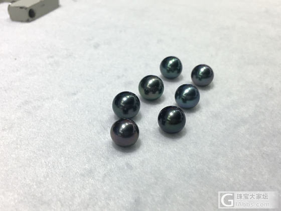 大溪地黑珠9-10mm_海水珍珠