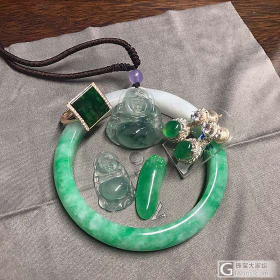 晚上盘了一下最近一年入的货_翡翠