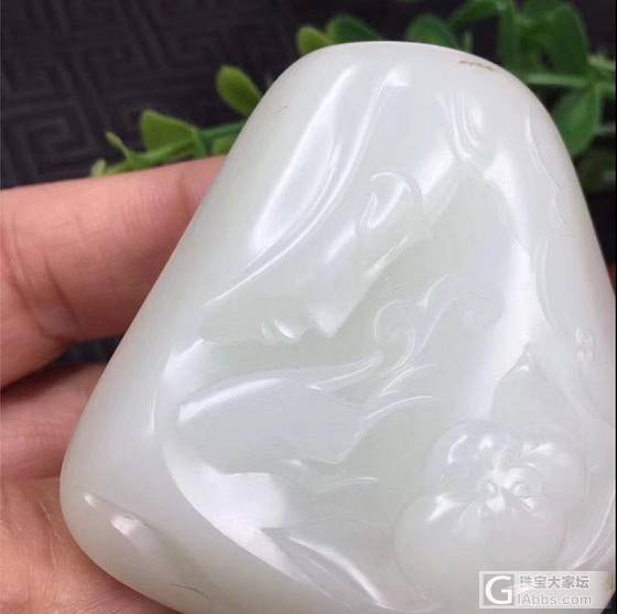 【德品玉斋】：精品羊脂级收藏重器：莲花观音小摆件！_摆件和田玉