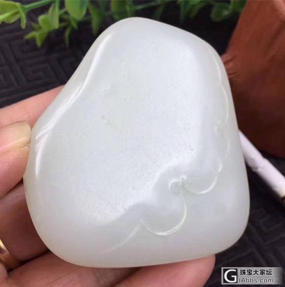 【德品玉斋】：精品羊脂级收藏重器：莲花观音小摆件！_摆件和田玉