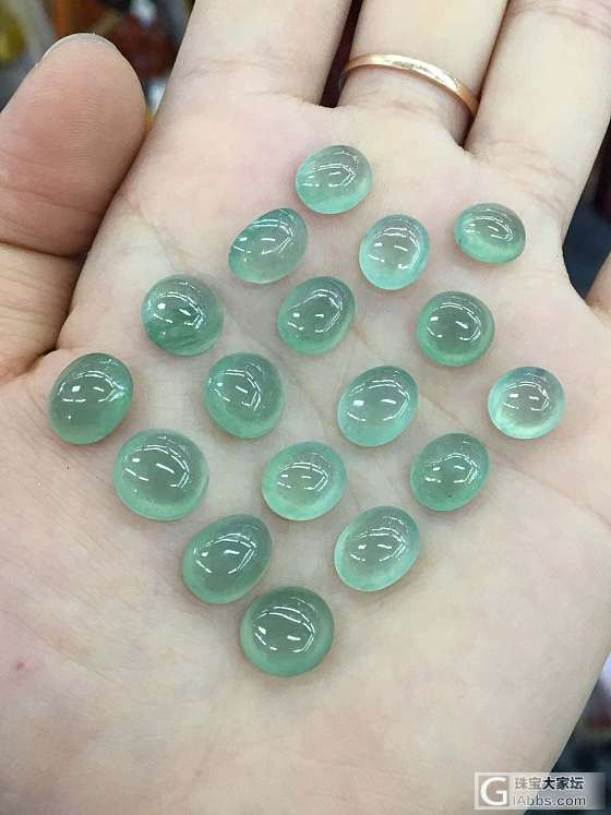 晴水冰蛋面_蛋面翡翠
