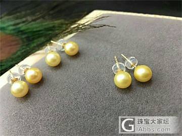珍珠耳钉_耳钉珍珠