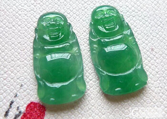 凤玉翡冰种满绿佛公_挂件翡翠
