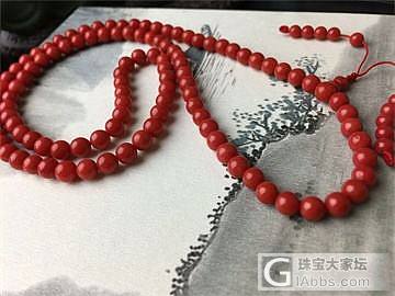 6mm珊瑚手链_珠串珊瑚