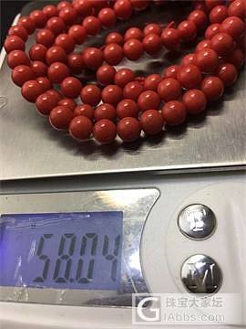 天然红珊瑚手链_珠串珊瑚