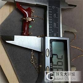 阿卡牛血锁骨链_项链珊瑚