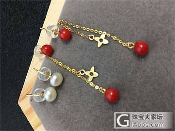 耳坠耳钉_耳饰珊瑚