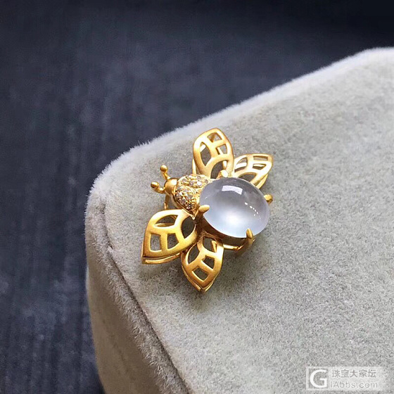 一只超可爱小蜜蜂_吊坠翡翠