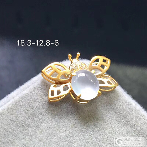 一只超可爱小蜜蜂_吊坠翡翠