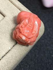 莫莫貔貅_挂件珊瑚