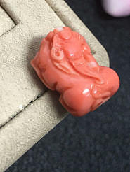 莫莫貔貅_挂件珊瑚