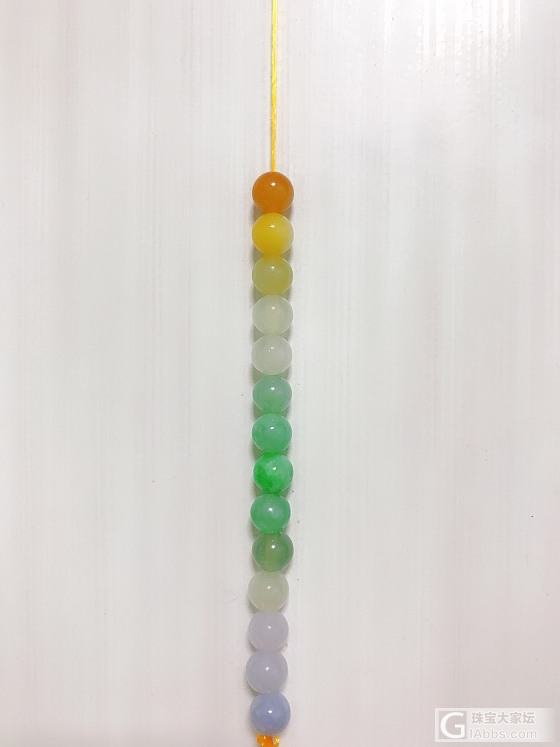 凑个珠子真是好艰难啊～总算有点眉目了_串珠翡翠