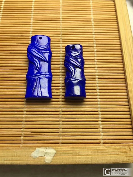 不知道该怎么搭_挂件青金石
