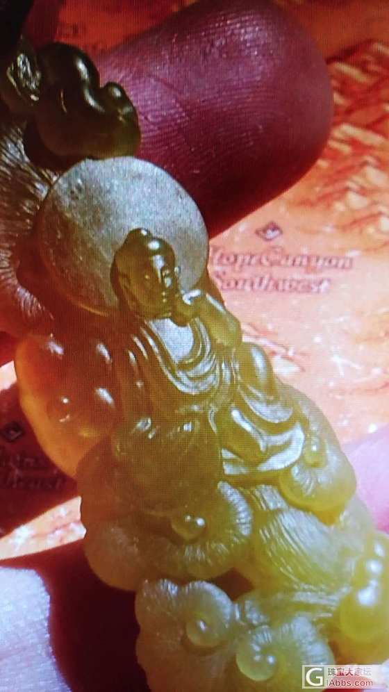 心爱之物，有让人静心的力量～～_挂件玉石
