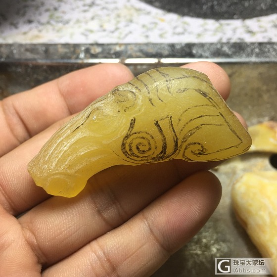 马儿ing……_设计琥珀蜜蜡