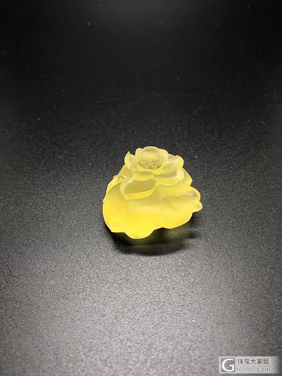 晒晒小东西_挂件琥珀