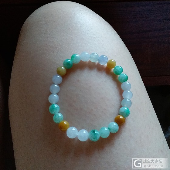 最近迷上了串珠子，玩得不亦乐乎_串珠翡翠
