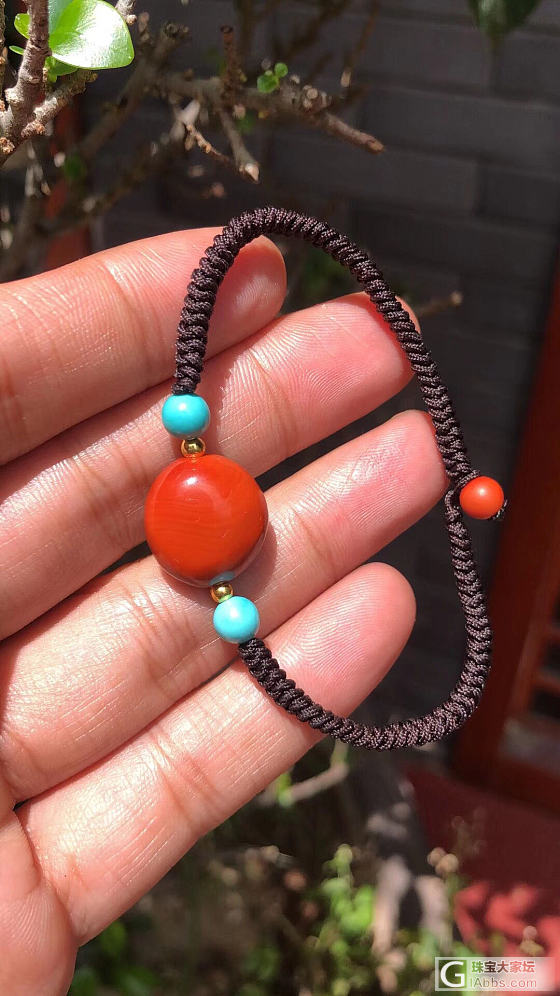 南红配绿松_南红