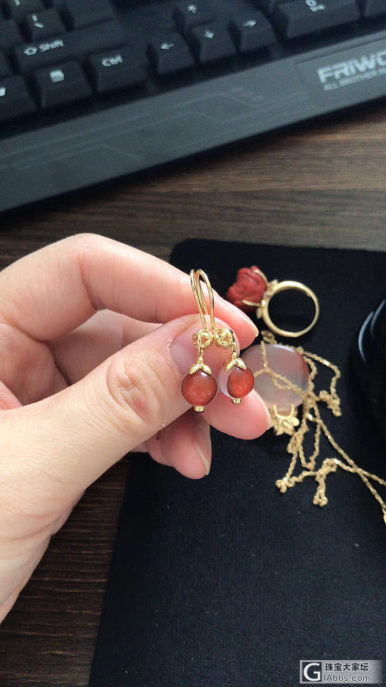 有美物就来晒晒_南红首饰