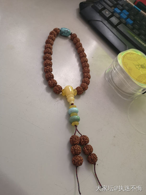天天就爱瞎折腾_珠串核桃菩提子琥珀蜜蜡