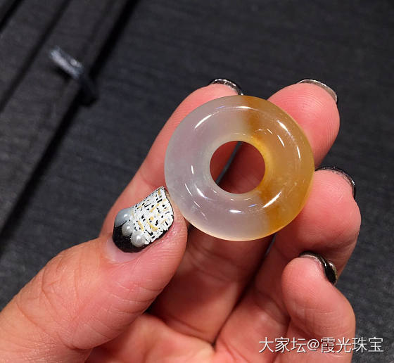 晒一个恋爱中的的甜甜圈_首饰