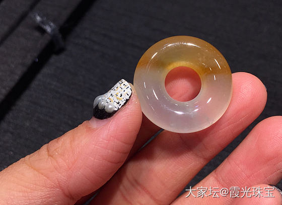 晒一个恋爱中的的甜甜圈_首饰