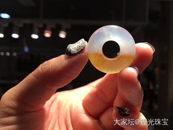 晒一个恋爱中的的甜甜圈_首饰