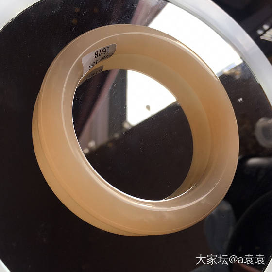 和田玉藕粉手镯_手镯和田玉