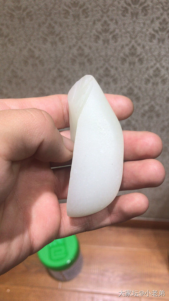 纸白～_挂件和田玉