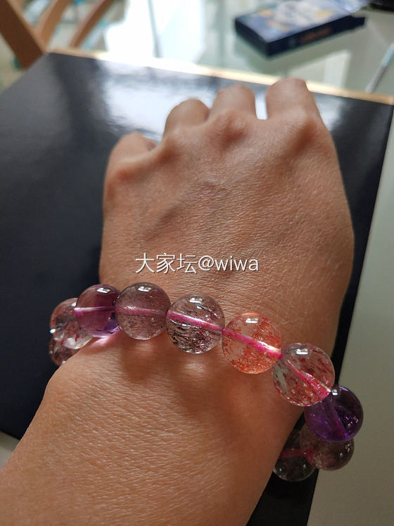 跟风入水晶_紫水晶珠串草莓晶水晶