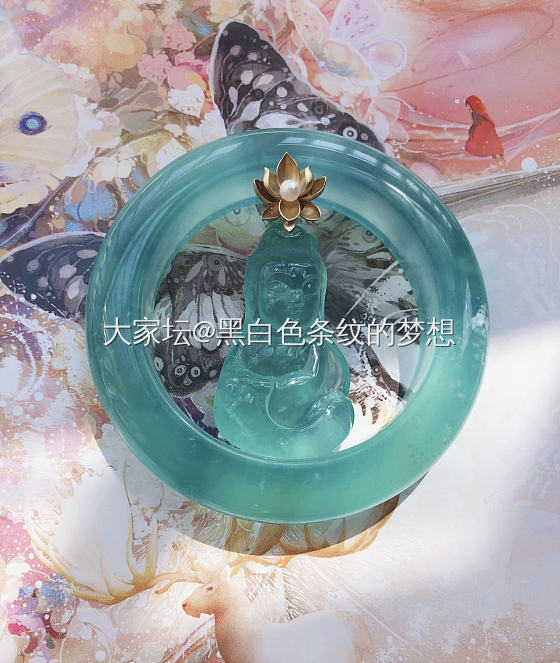 所谓天空蓝_吊坠岫岩玉