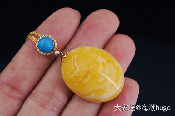 秀几款小蜜蜡吊坠_琥珀蜜蜡