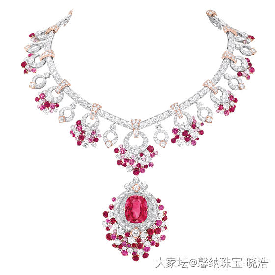 Van Cleef & Arpels 在2019年的新高级珠宝系列——「Trea..._红宝石