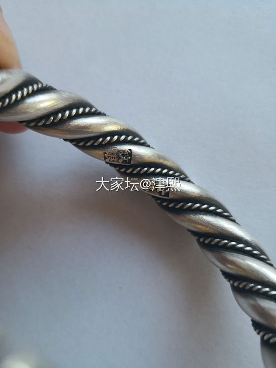 老世兴银镯_手镯银