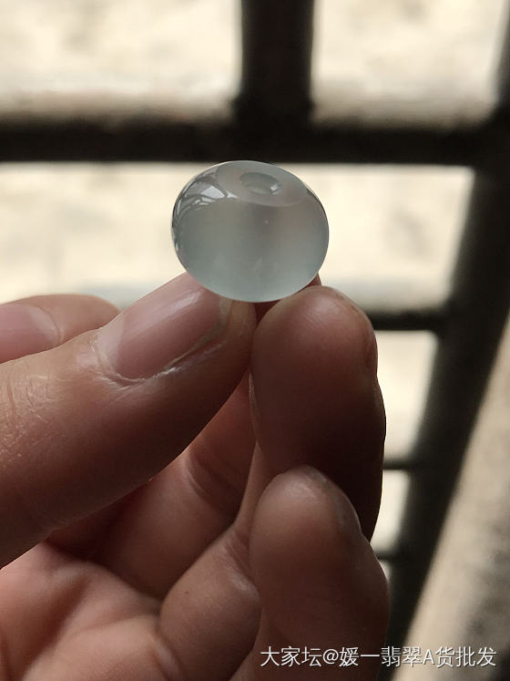 翡翠大冰珠，自带光管_翡翠